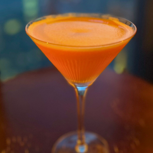 Thai Iced Tea Martini With Tequila