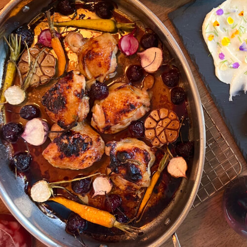 Date Night Roast Chicken
