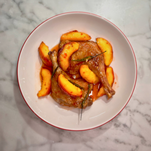 Duck à la pêche