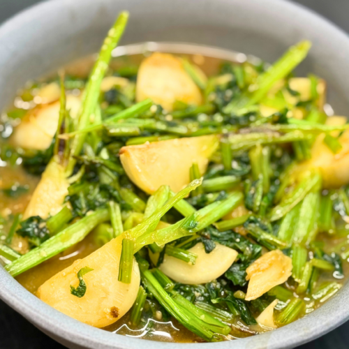 Sauteed Miso Turnip