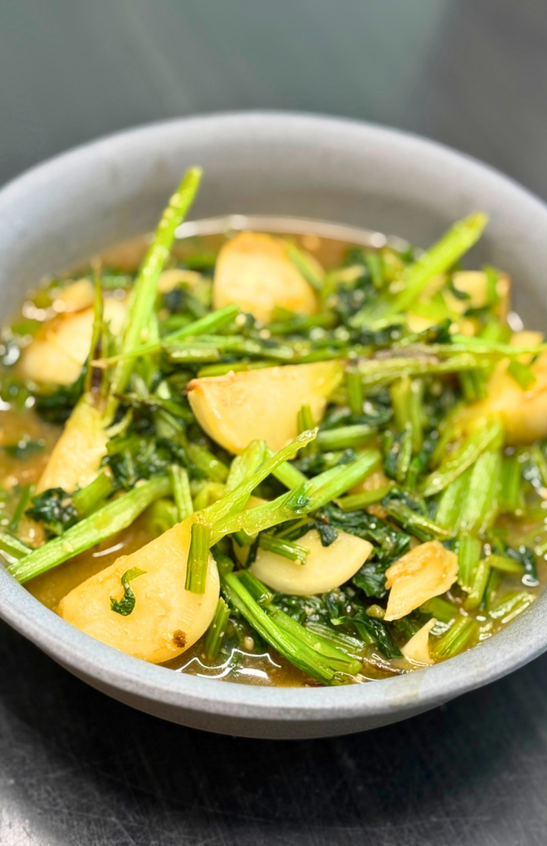 Sauteed Miso Turnip
