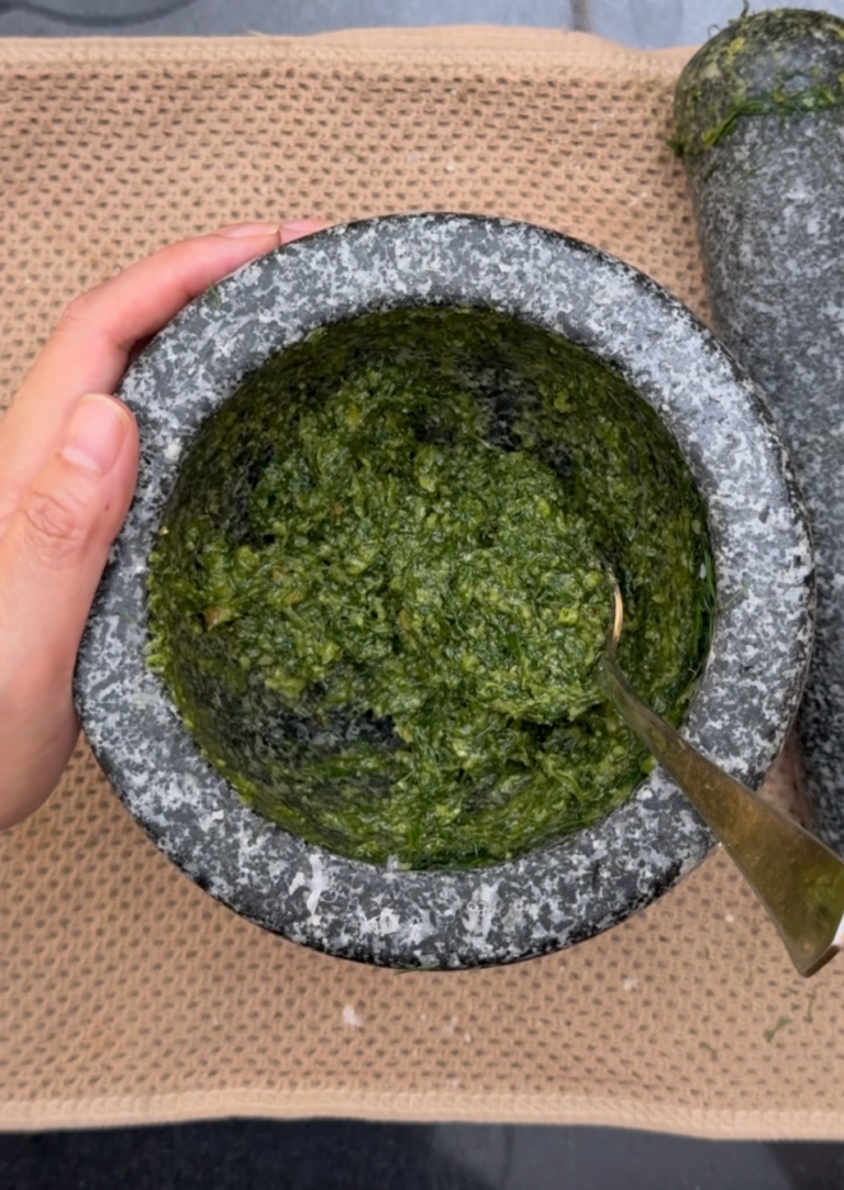 Fennel Frond Pesto (No-Waste, All Flavor!)